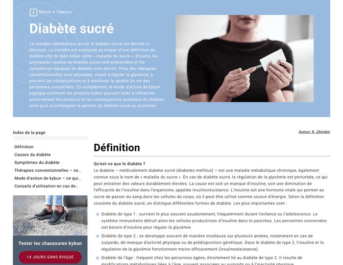 Medizinischer Ratgeber - Diabetes mellitus